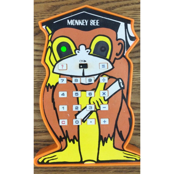 Radio Shack Electronic Monkey-See Fun & Game Math Book Learning Toy Tested Works - Picture 3 of 16